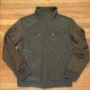 Banana Republic Green Bomber Style Jacket